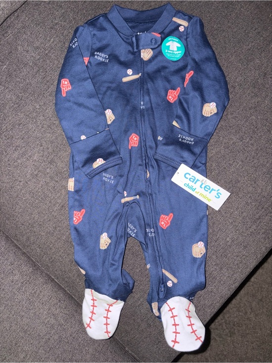 Carter's Other - Carter's Navy Baseball Sleeper